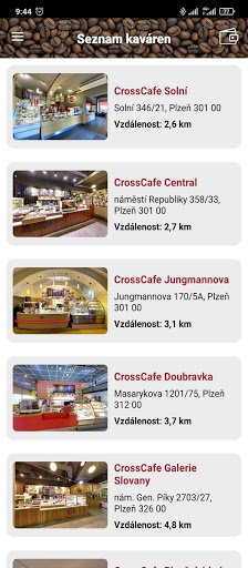 CrossCard - Věrnostní program Screen 3