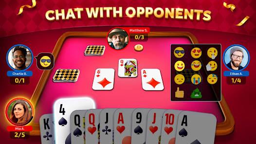 Spades - Card game online androidhappy screenshots 1