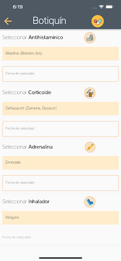 Allergapp Screen 3