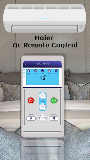 Ac Remote Control For Haier Screen 2