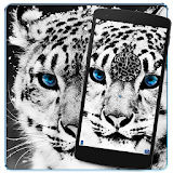 wild snow leopard theme icon