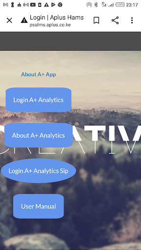 Android application A+ Analytics Psalms screenshort