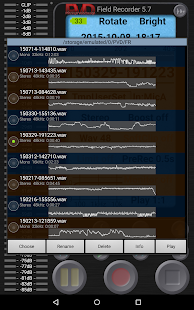 Field Recorder Captura de pantalla