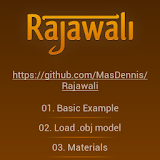 Rajawali 3D Engine Examples icon
