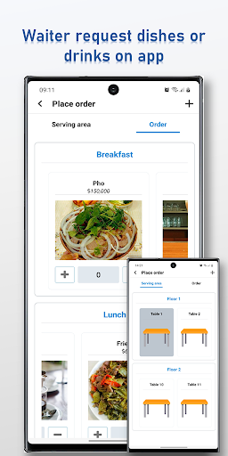Android application Coffee Shop 4.0 screenshort