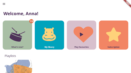 Screenshot of Pomelody Family Music & Fun