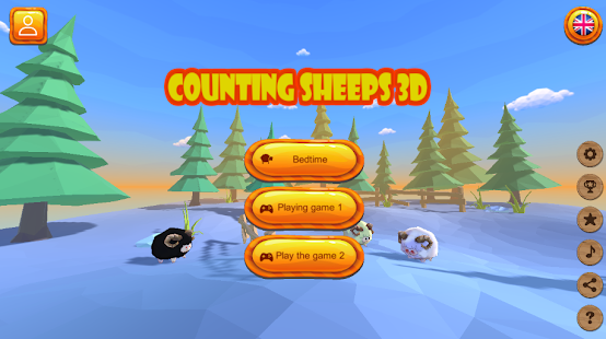 Counting sheep - go to bed Screenshot
