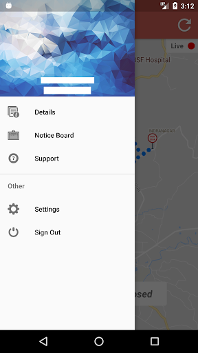 Android application TrakiGa Parent screenshort