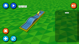 screenshot of Minigolf Retro Style