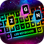Neon LED Keyboard: RGB & Emoji