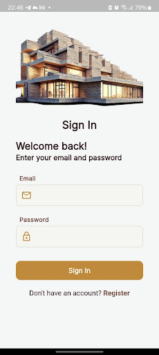 Android application Zimba Properties screenshort