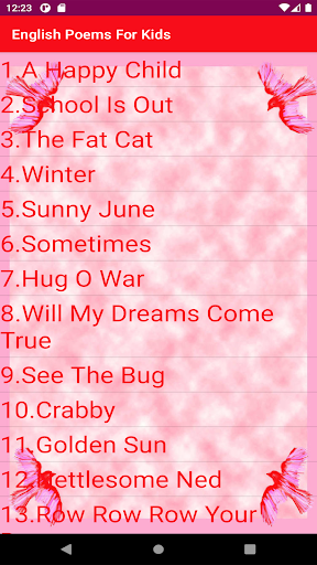 English Poem For Kids