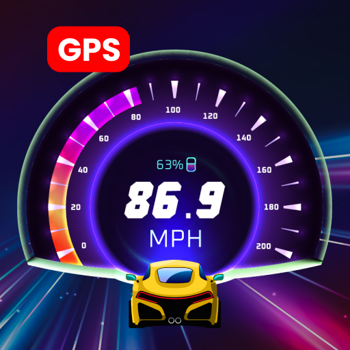 GPS Speedometer: Speed Tracker 17.0 Icon