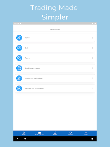 Android application Simpler Trading screenshort
