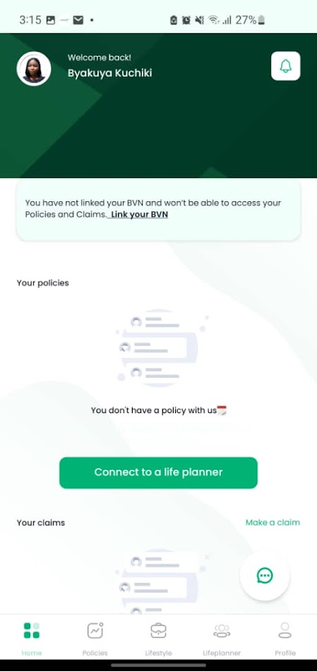 #1. AdvantageConnect (Android) Ved: Enterprise Life Assurance Nigeria