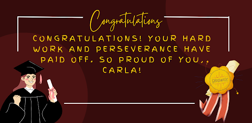Congratulation Messages Wishes Screen 2