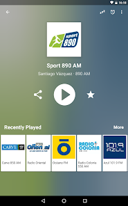 Captura de Pantalla 9 Radio FM Uruguay android