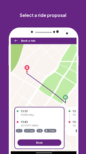 itravel | on-demand bus Screen 3