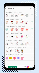 Love Stickers - WAStickerApps 2.0.2 Screenshots 1