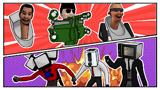 Game screenshot Merge Kamera Sink Monster mod apk