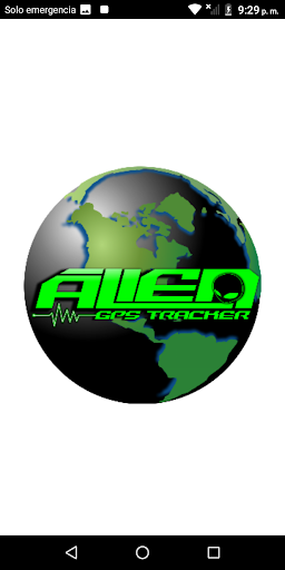 Android application ALIEN GPS TRACKER screenshort