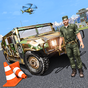 Offroad Army Parking Simulator - Army Games