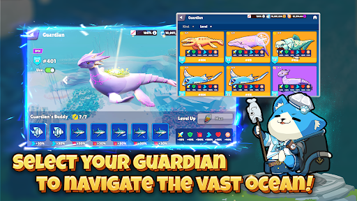 Aqua farm : Collectible RPG Screen 2