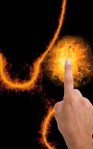 Electric screen prank. Touch it Live wallpaper