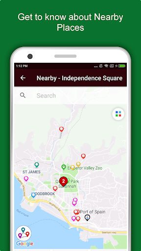 Screenshot of Trinidad and Tobago Travel & E