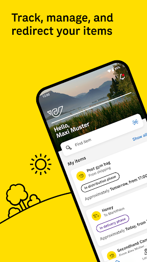 Android application Post - Parcel Tracking App screenshort