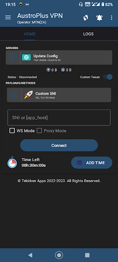 App screenshot