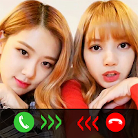Rose & Lisa Call You - Blackpink Fake Video Call