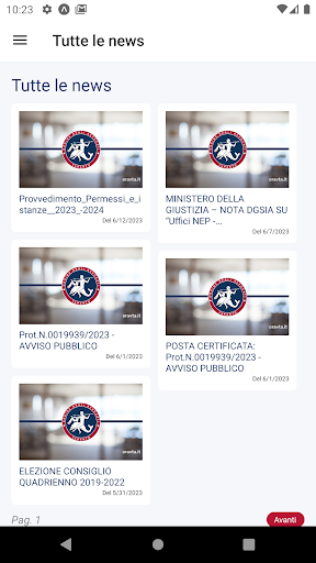 Ordine degli Avvocati Taranto Screen 3