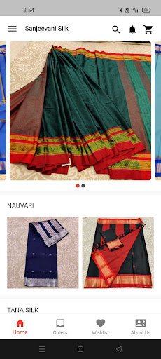 Android application Sanjeevani Silk - Saree Shop screenshort