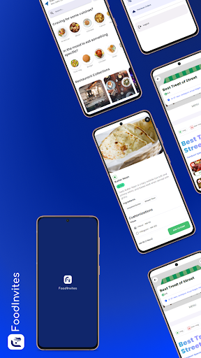 Android application FoodInvites screenshort
