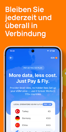 Yesim: eSIM Internet & Daten screenshot 6