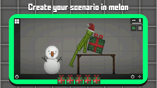 Christmas mod for Melon Play