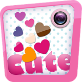 Cute Photo Stickers for Girls icon