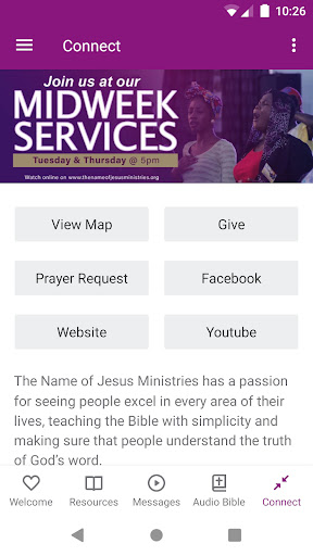 Jesus Chapel Mobile Screen 3