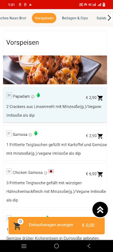 Tandoori Mahal Frankfurt