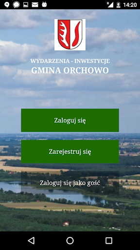 Android application Gmina Orchowo screenshort