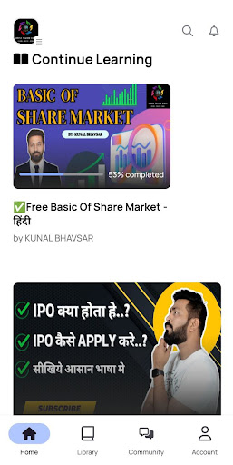 Android application Simple Trader Kunal screenshort