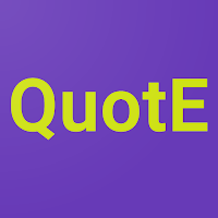 QuotE - Inspirational Refreshers in English