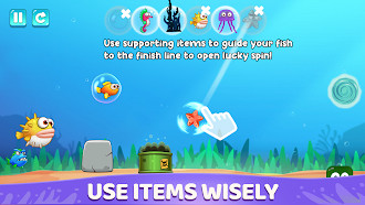 Game screenshot Fish Journey Draw to Escape apk download