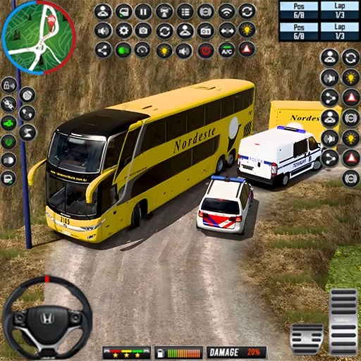 American City Coach Bus Games screenshots 1
