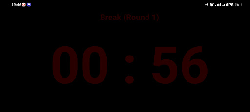 Boxing Timer Screen 3