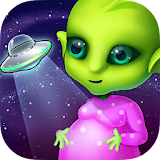 Mommys Cute Newborn Alien Baby icon