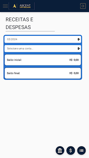 Android application Ascent Contabilidade screenshort