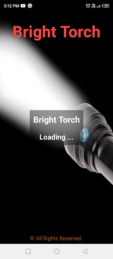 Android application Bright Torch screenshort