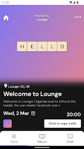 Lounge - Groups & Events